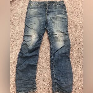 G-Star Relaxed Fit Faded Blue Jeans